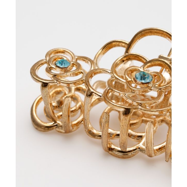 【欧州航路】フラワーシンメジュエルヘアクリップ | アミナコレクション  | 詳細画像3 