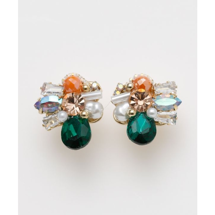グリーン | 【欧州航路】ビジュレーヴピアス | アミナコレクション 