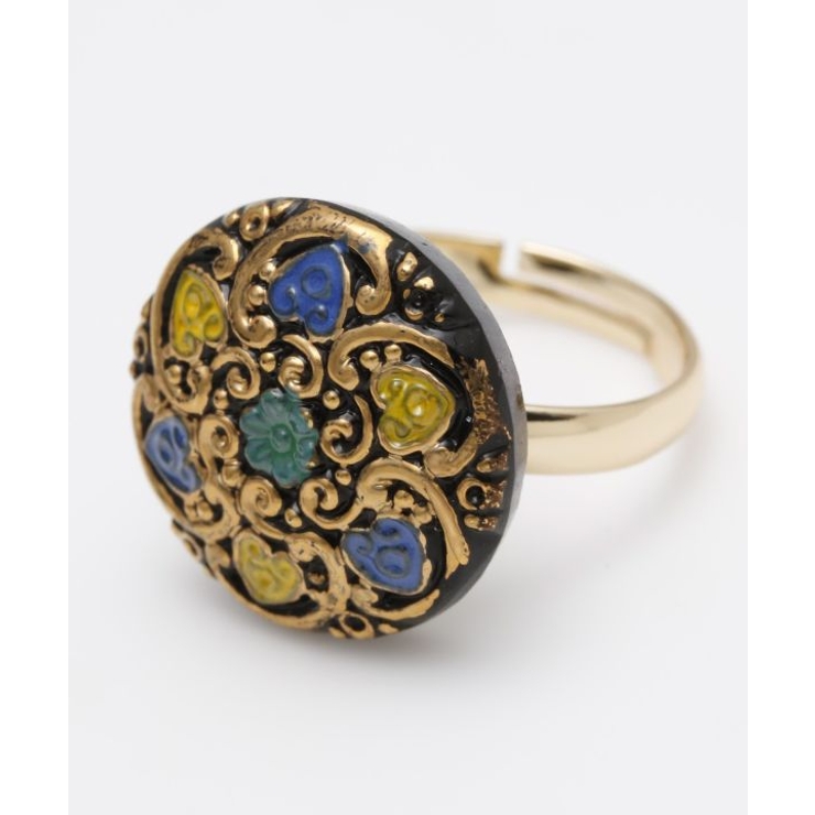 ブラック | 【欧州航路】チェコボタンルミリング（M） | アミナコレクション 