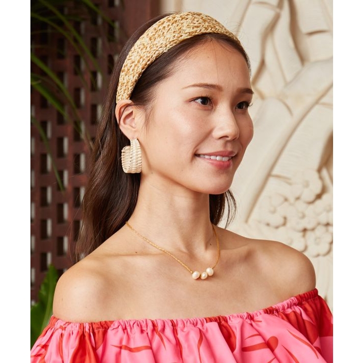 【マウナロア】フープピアス | アミナコレクション  | 詳細画像1 