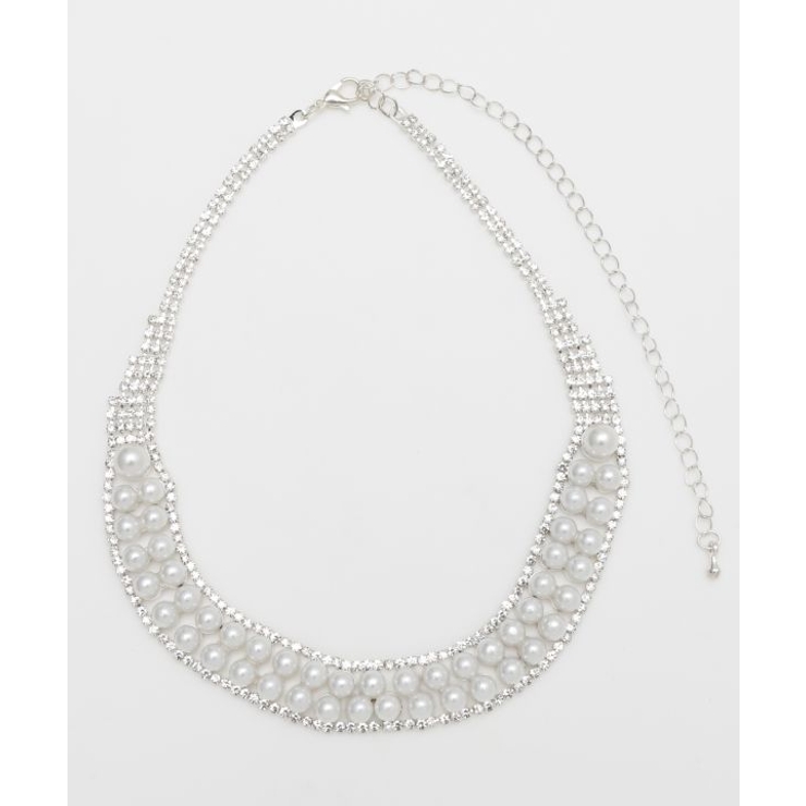 【マウナロア】パールビジューネックレス | アミナコレクション  | 詳細画像2 