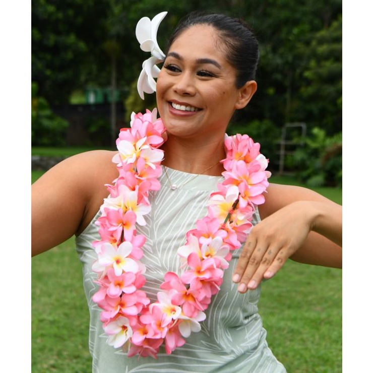 【マウナロア】プルメリアボリュームレイ | アミナコレクション  | 詳細画像1 