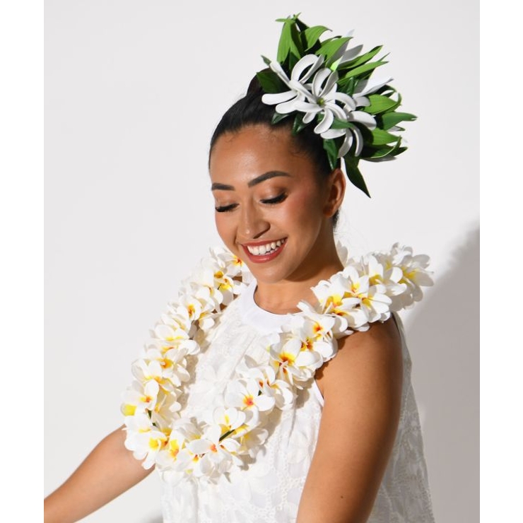 【マウナロア】プルメリアボリュームレイ | アミナコレクション  | 詳細画像2 