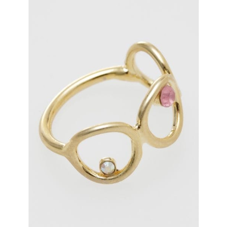 【欧州航路】ラウンドフレームリング | アミナコレクション  | 詳細画像1 