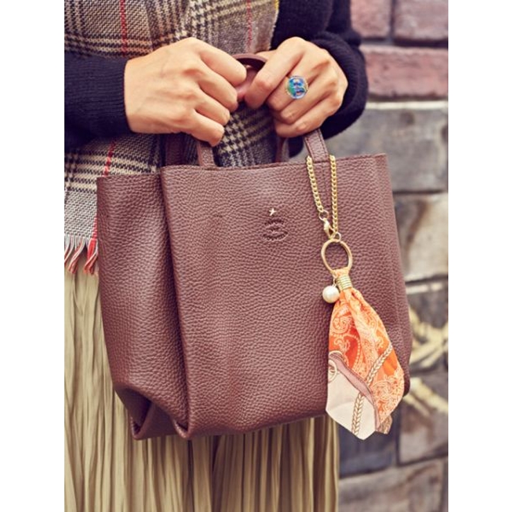 【欧州航路】スカーフリボンキーバッグチャーム | アミナコレクション  | 詳細画像2