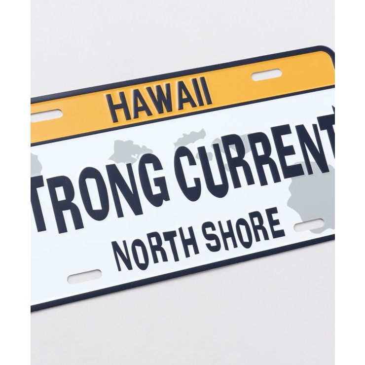 【Kahiko】STRONG CURRENT ナンバープレート | アミナコレクション  | 詳細画像1 