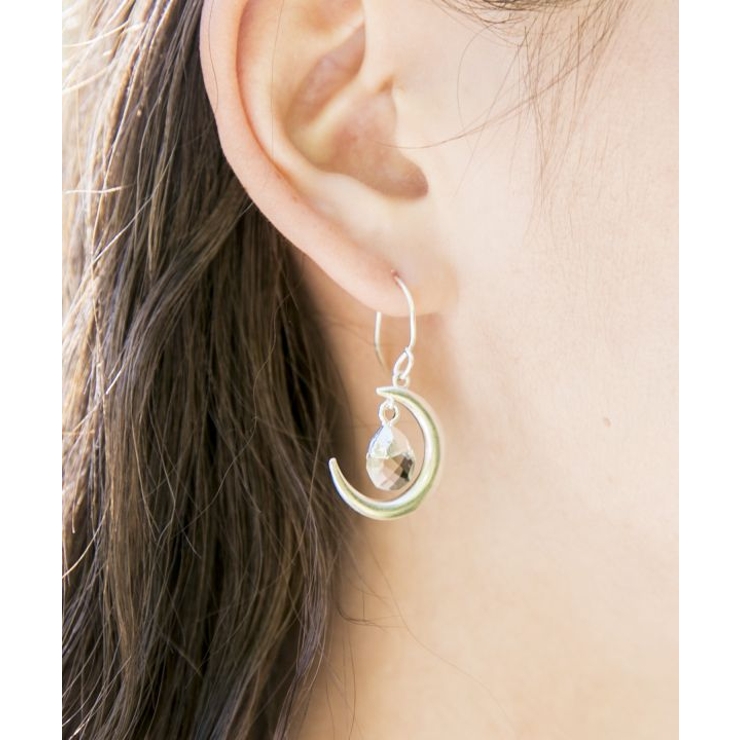 【チャイハネ】ムーンフェーズピアス | アミナコレクション  | 詳細画像1 