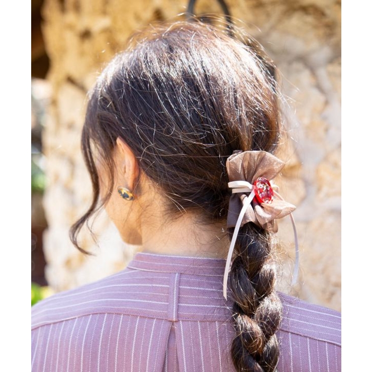 【欧州航路】チェコボタン22mm ヘアカフス | アミナコレクション  | 詳細画像1 