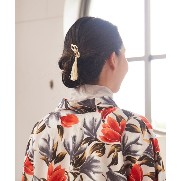 【カヤ】結び寄せ簪 | アミナコレクション  | 詳細画像1 