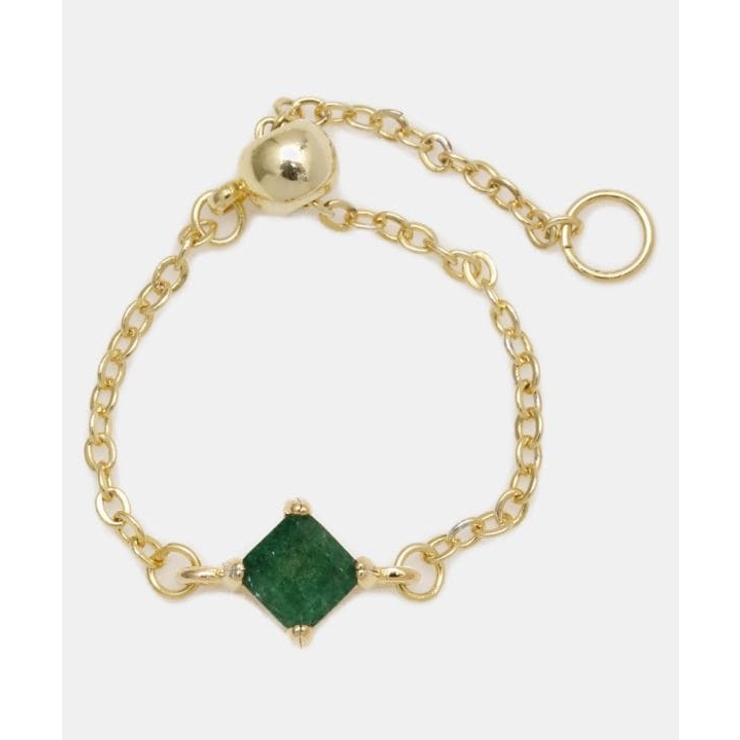 【岩座】菱石リング アベンチュリン | アミナコレクション  | 詳細画像1 