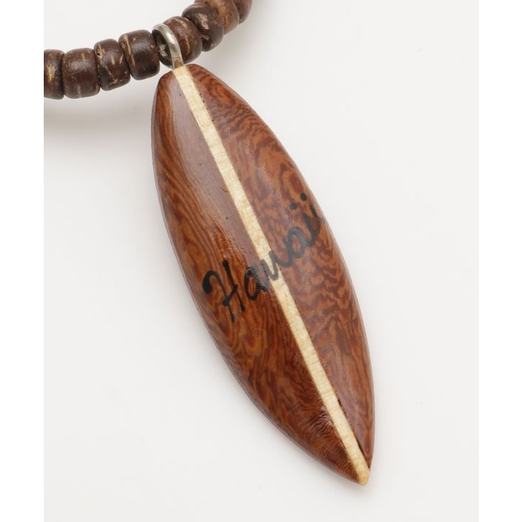 【Kahiko】ココサーフボードMEN'Sネックレス | アミナコレクション | 詳細画像1 