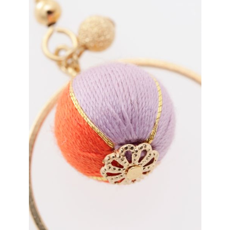 【カヤ】重ね手鞠ピアス | アミナコレクション  | 詳細画像2 