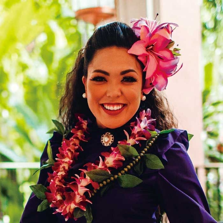 【Maunaloa】ロイヤルリリー7輪クリップ | アミナコレクション  | 詳細画像2 