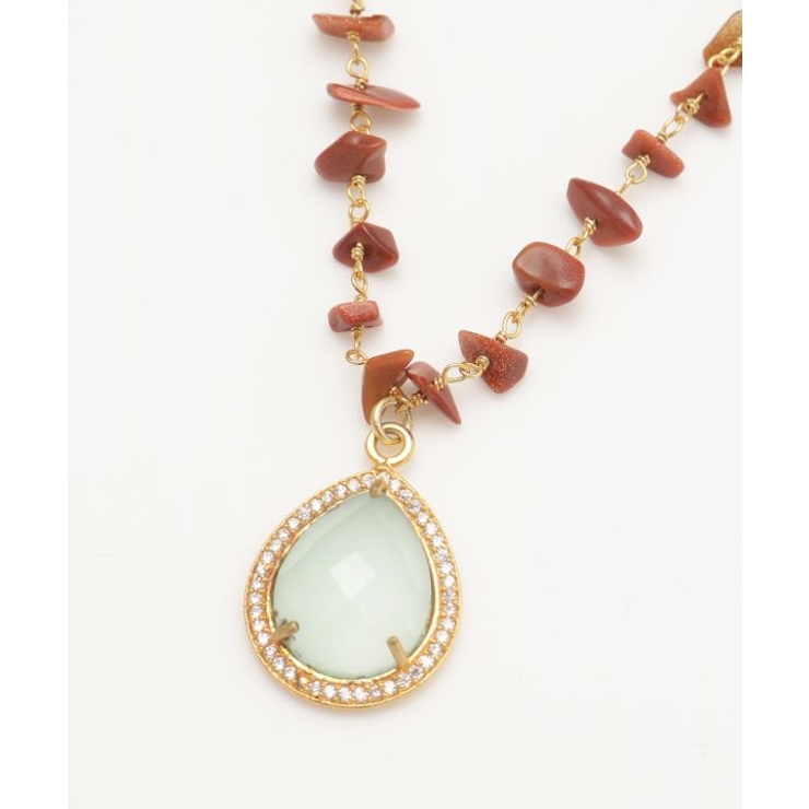 【チャイハネ】アクアソルネックレス | アミナコレクション  | 詳細画像3