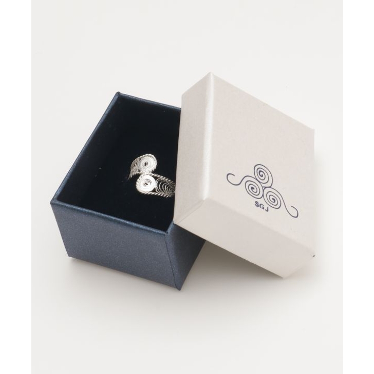 【欧州航路】Silver925 マルタ島伝統工芸フィリグリーダブルマッチリング … | アミナコレクション  | 詳細画像2 