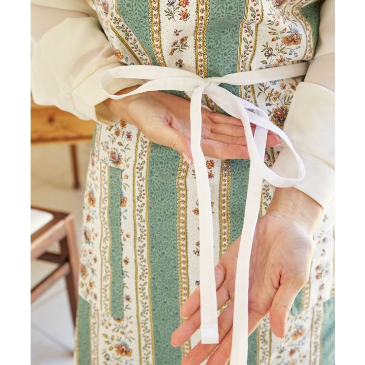 【欧州航路】プロバンスファブエプロン | アミナコレクション  | 詳細画像2 