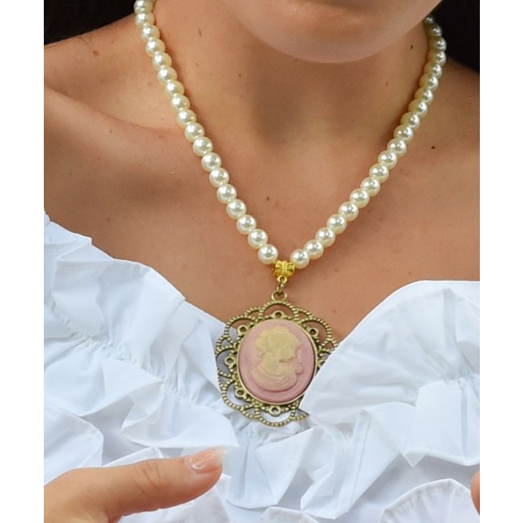 【Maunaloa】ノーブルカメオチャーム PINK | アミナコレクション  | 詳細画像2 