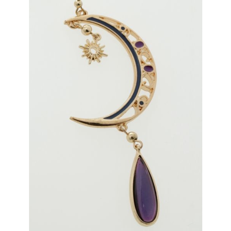 【チャイハネ】太陽と三日月ピアス | アミナコレクション  | 詳細画像3 