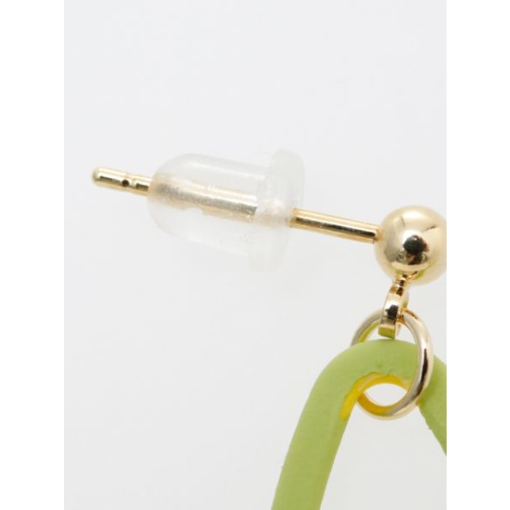 【チャイハネ】2トーンカラーフラワーピアス 韓国 | アミナコレクション  | 詳細画像3 