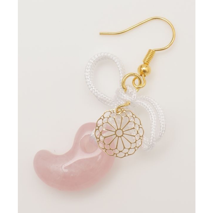 【カヤ】勾玉結びピアス | アミナコレクション  | 詳細画像4 