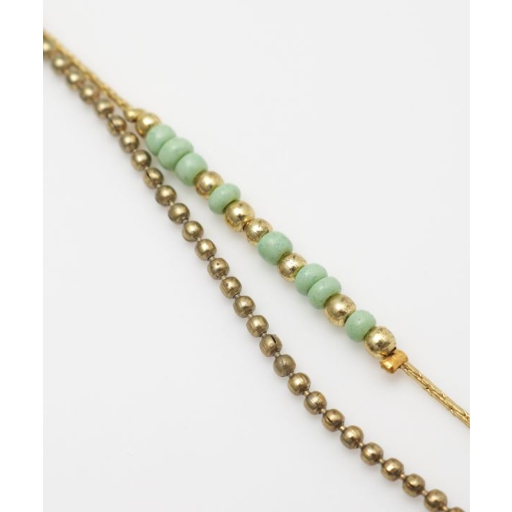 【チャイハネ】パルワリー3連ロングネックレス | アミナコレクション  | 詳細画像3