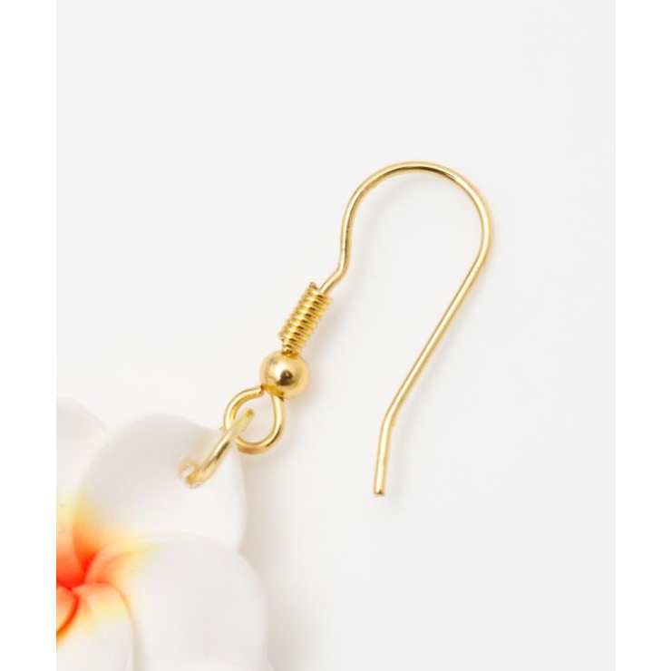 【Kahiko】プルメリアラタンピアス | アミナコレクション  | 詳細画像3 