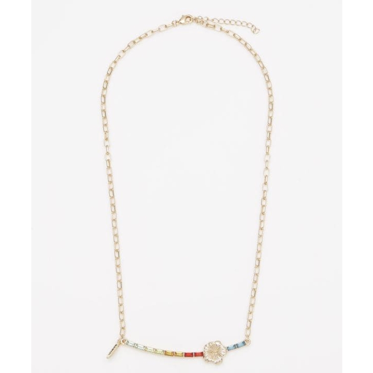 【Kahiko】ビジューハイビスカスネックレス | アミナコレクション  | 詳細画像3 