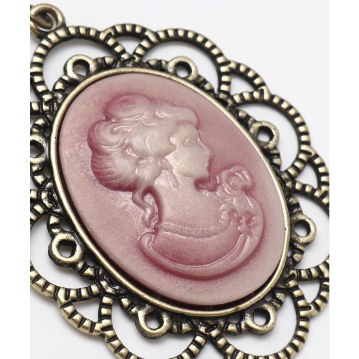 【Maunaloa】ノーブルカメオチャーム PINK | アミナコレクション  | 詳細画像3 