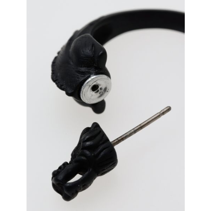 【チャイハネ】ドラゴンメタルピアス 片耳用1pcs 韓国 | アミナコレクション  | 詳細画像4