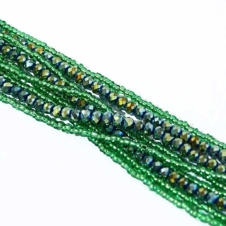 【Maunaloa】クリスタルビーズネックレス | アミナコレクション  | 詳細画像4 