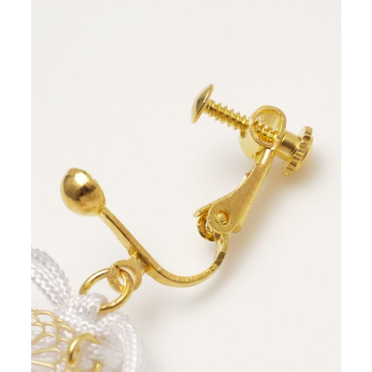 【カヤ】勾玉結びイヤリング | アミナコレクション  | 詳細画像5 