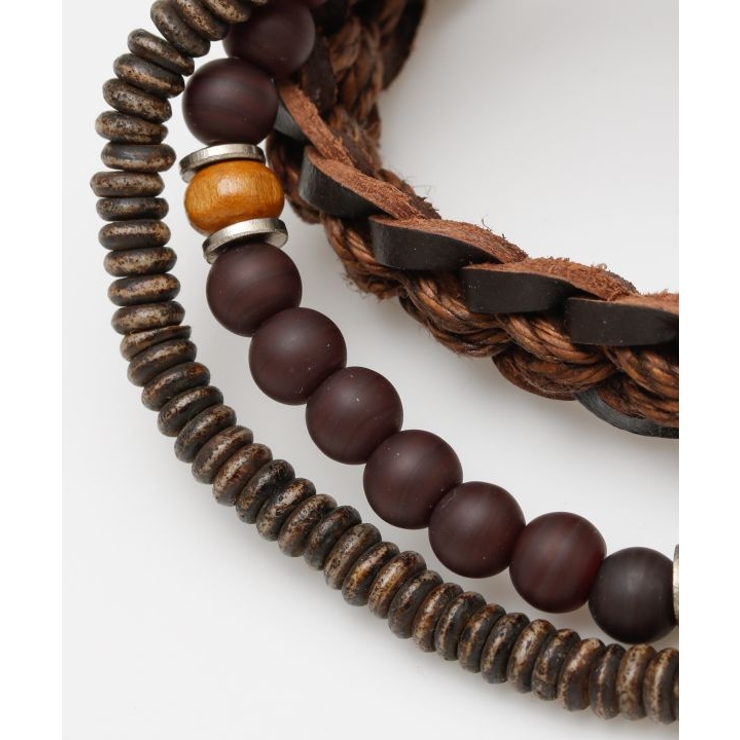 【チャイハネ】ナワワMEN'Sセットブレスレット | アミナコレクション | 詳細画像4 