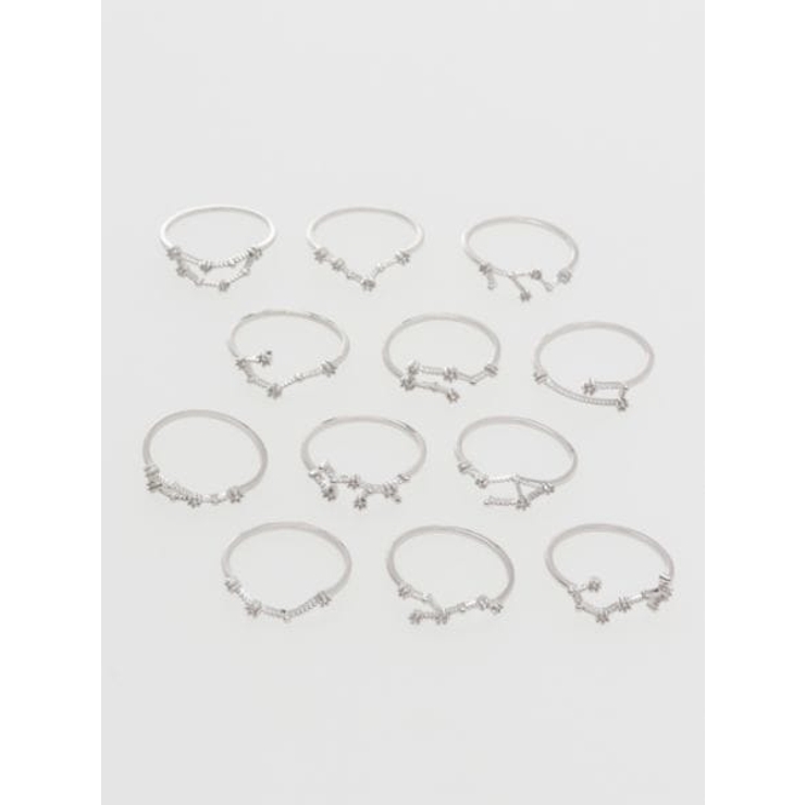 【欧州航路】Zodiac signs 12星座リング★シルバーカラー | アミナコレクション  | 詳細画像5 