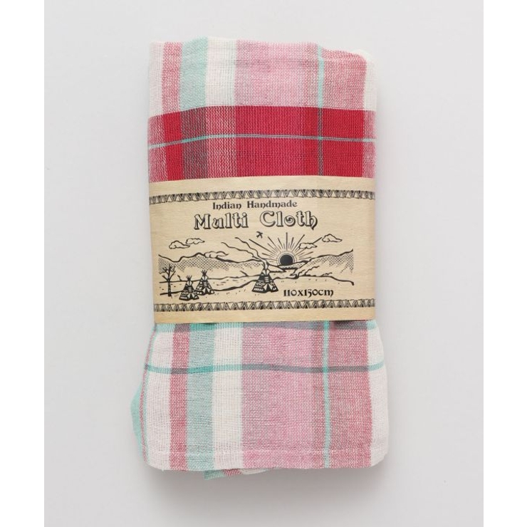 【チャイハネ】イタワ織りチェック柄マルチクロス Mサイズ | アミナコレクション  | 詳細画像7 