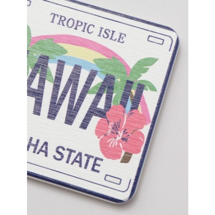 【Kahiko】アロハ珪藻土コースター | アミナコレクション  | 詳細画像7 