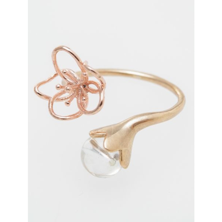 その他3 | 【カヤ】-TOUHANA- 冬花しずくリング | アミナコレクション 