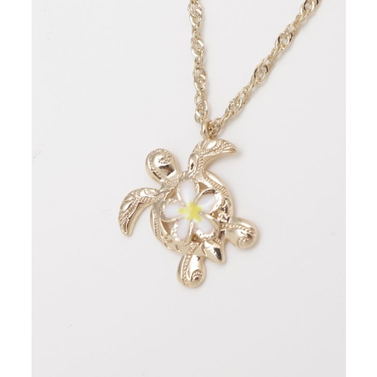 【Kahiko】ホヌプルメリアネックレス | アミナコレクション  | 詳細画像1