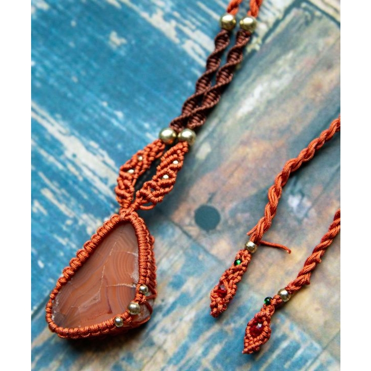 レッド | 【チャイハネ】羊飼いのお守り風ネックレス | アミナコレクション 