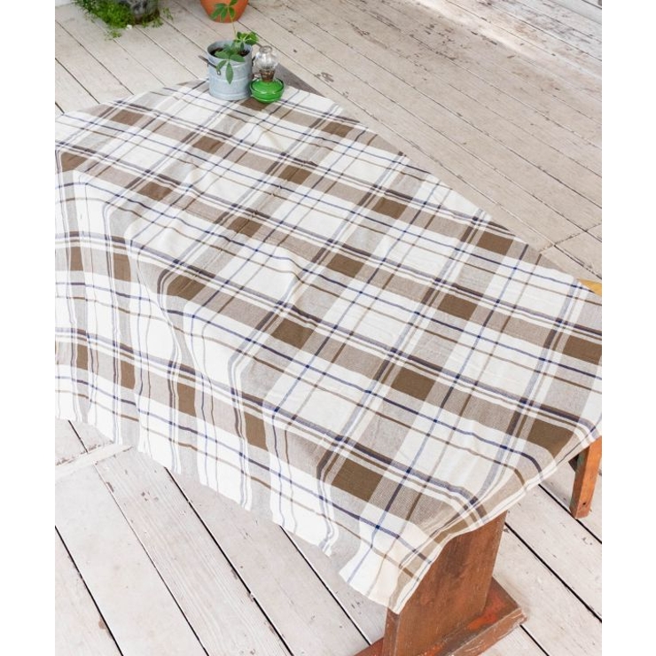 【チャイハネ】イタワ織りチェック柄マルチクロス Mサイズ | アミナコレクション  | 詳細画像1 