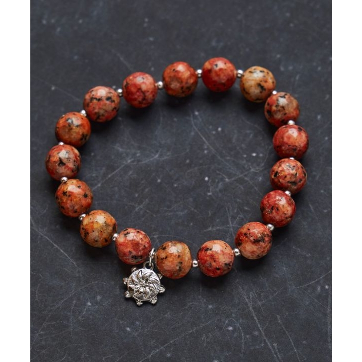 レッド系その他 | 【チャイハネ】サントラドMEN'Sブレスレット | アミナコレクション