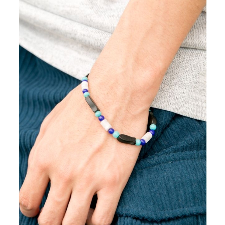 ブラック | 【チャイハネ】フェティフィッシュMEN'Sブレスレット | アミナコレクション