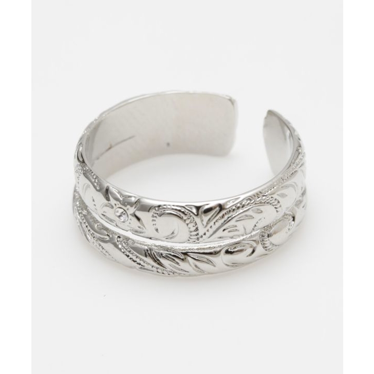 シルバー | 【Kahiko】ハワジュバレルリング | アミナコレクション 