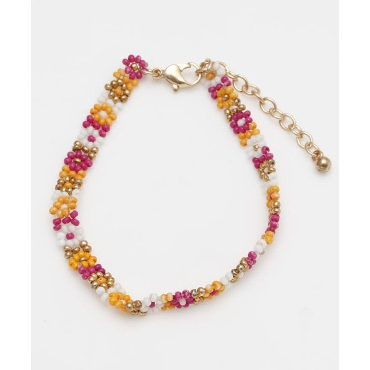 ピンク | 【チャイハネ】フラワーフェスタブレスレット | アミナコレクション 