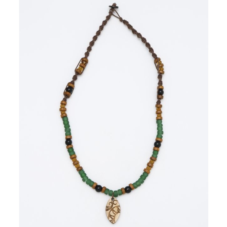 グリーン | 【チャイハネ】リトラネックレス | アミナコレクション 