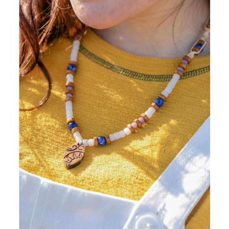 パープル | 【チャイハネ】リトラネックレス | アミナコレクション 