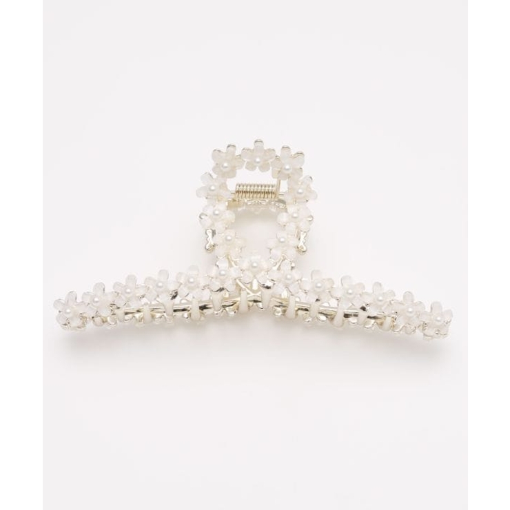 ホワイト | 【Kahiko】プルメレイバンスクリップ | アミナコレクション