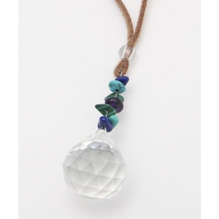 ブルー | 【チャイハネ】サンキャッチャーストーンネックレス | アミナコレクション 