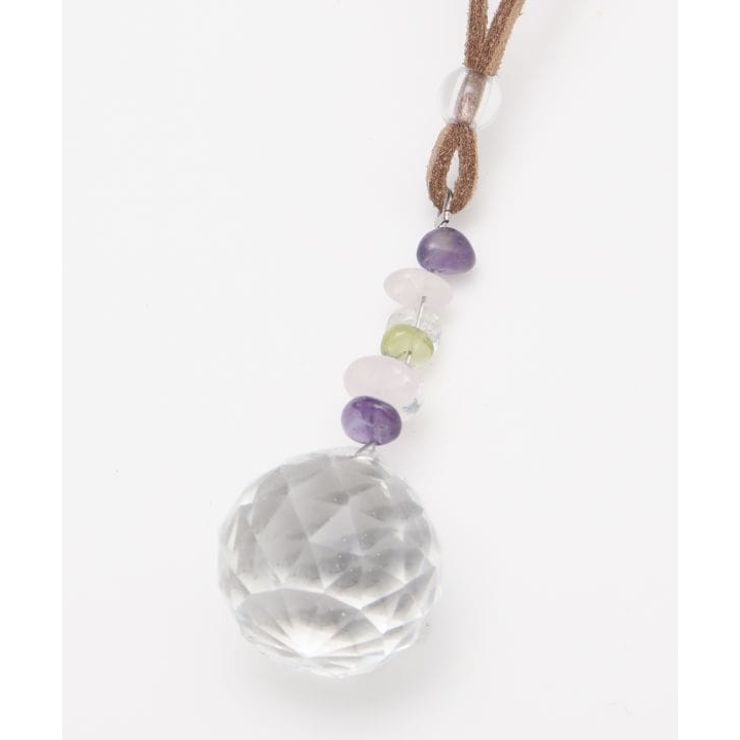パープル | 【チャイハネ】サンキャッチャーストーンネックレス | アミナコレクション 