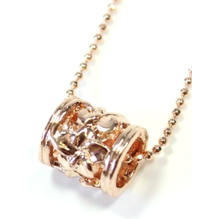 ピンク | 【kahiko】バレルプチネックレス | アミナコレクション 