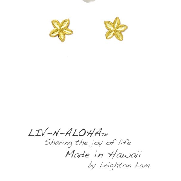 【kahiko】LEIGHTON LAM ミニプルメリアピアス | チャイハネ  | 詳細画像1 